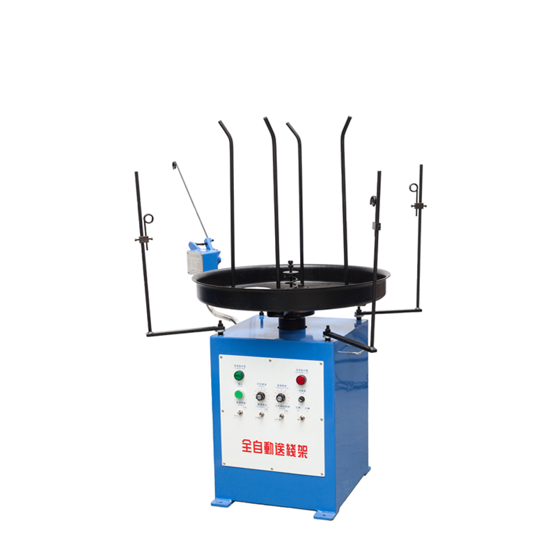 弹簧机自动送线架